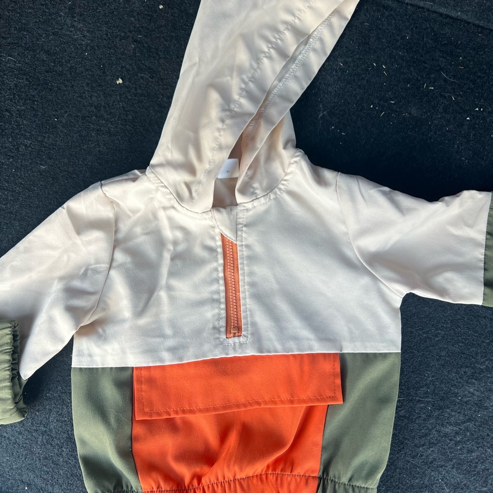 Colorblock Hooded Jacket